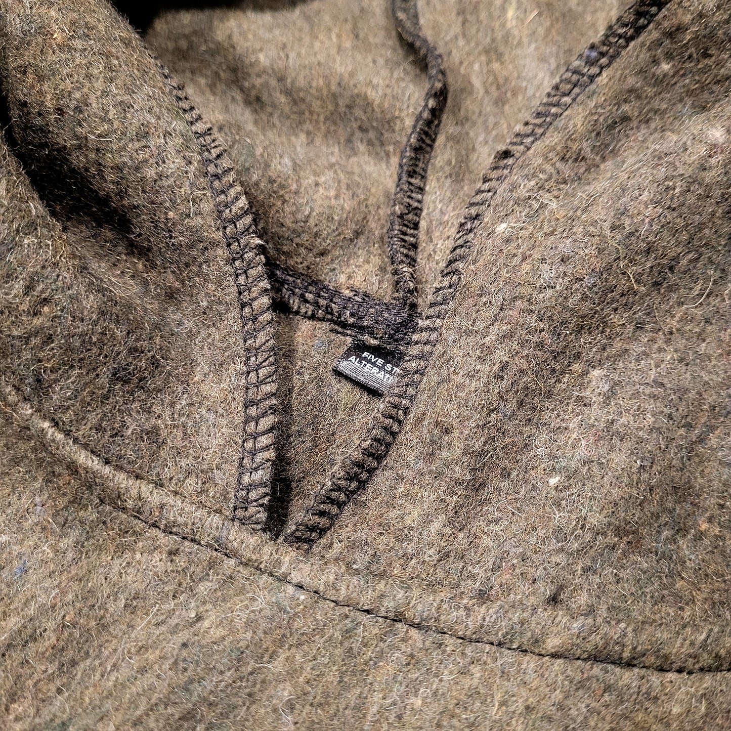 Forest Scout Wool Poncho