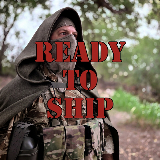 Friday OCT 16th! READY TO SHIP! Forest Field Cloak (OD Green)