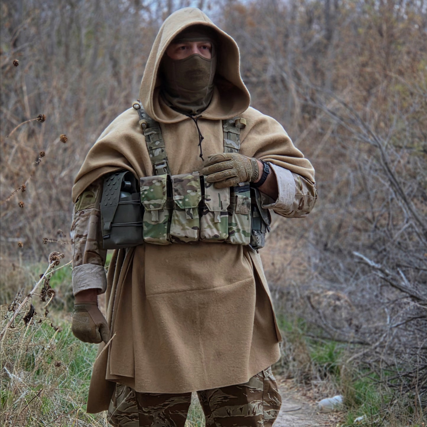 Five Star Wool Poncho v2