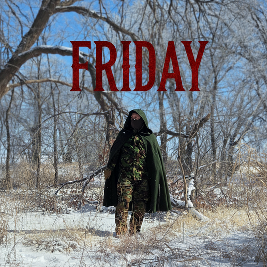 Hunter Green Field Cloak