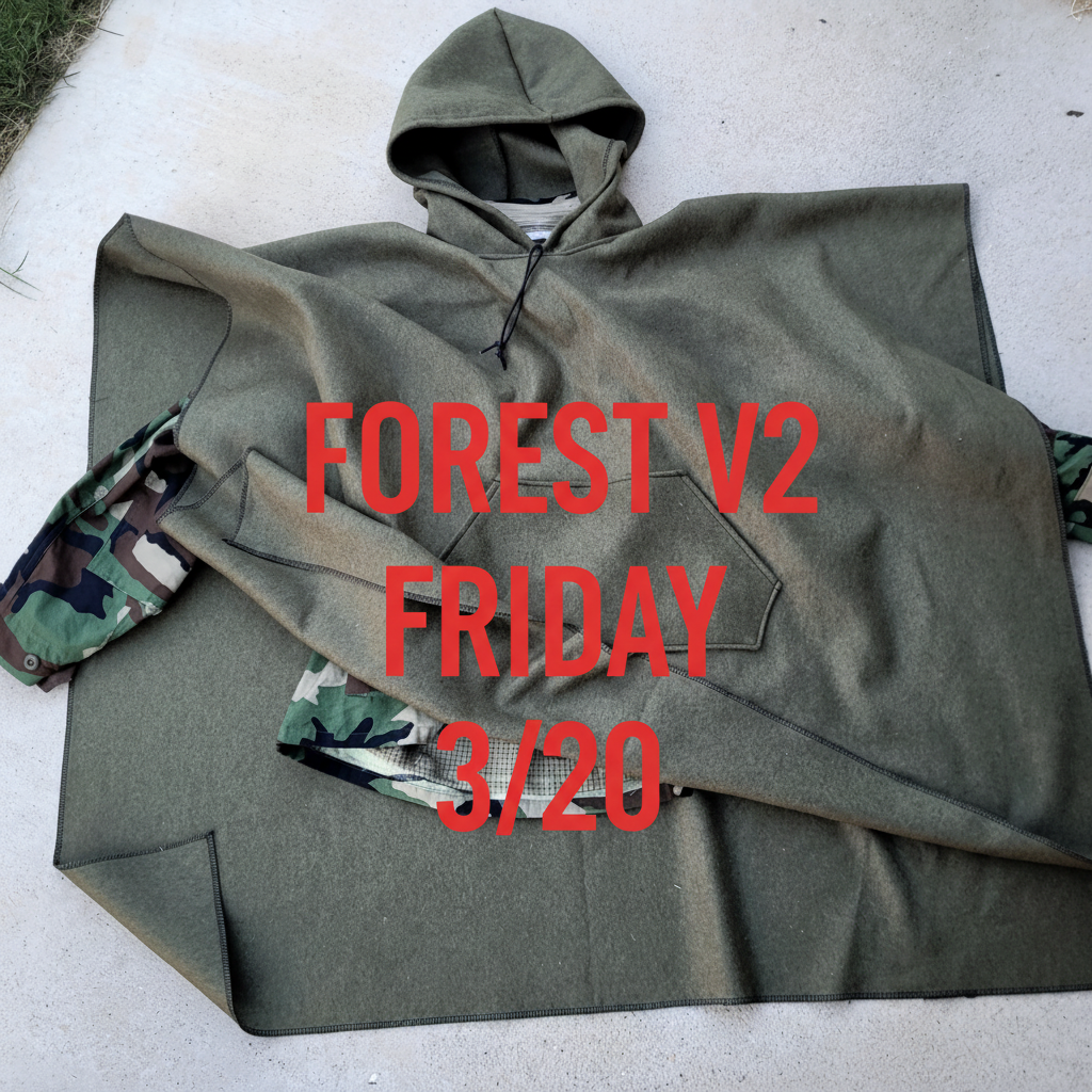 Five Star Wool Poncho v2